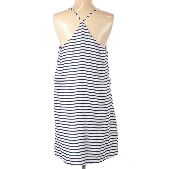 NWT ANTHROPOLOGIE Maeve Ahoy Striped Swing Dress - Picture 4 of 7
